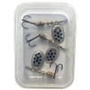 Mepps Aglia Special Trout Fishing Spinner, ARGENT POINTS NOIRS PAR