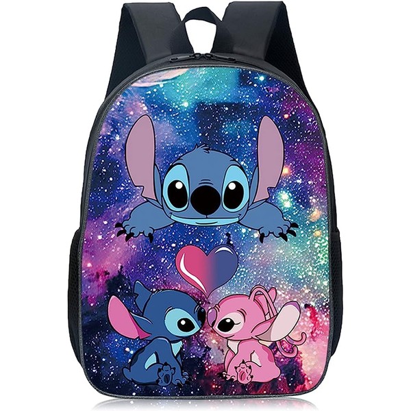 Stitch Children's Backpack, Gift for Boys and Girls, School Backpack, Gift for Girls and Boys, 42 x 29 x 16 cm, Black