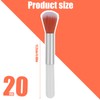 20PCS Fluffy Makeup Brushes Set Portable Foundation Blending Brush Professional