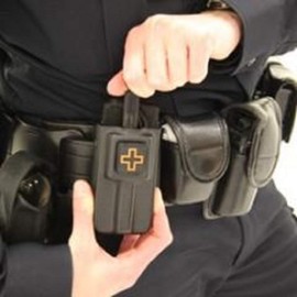 Rigid Tourniquet Case & SOFTT Tourniquet Combination - Tek Belt Attachment Fits Up to a 2.25 in. Belt (Coyote Tan)