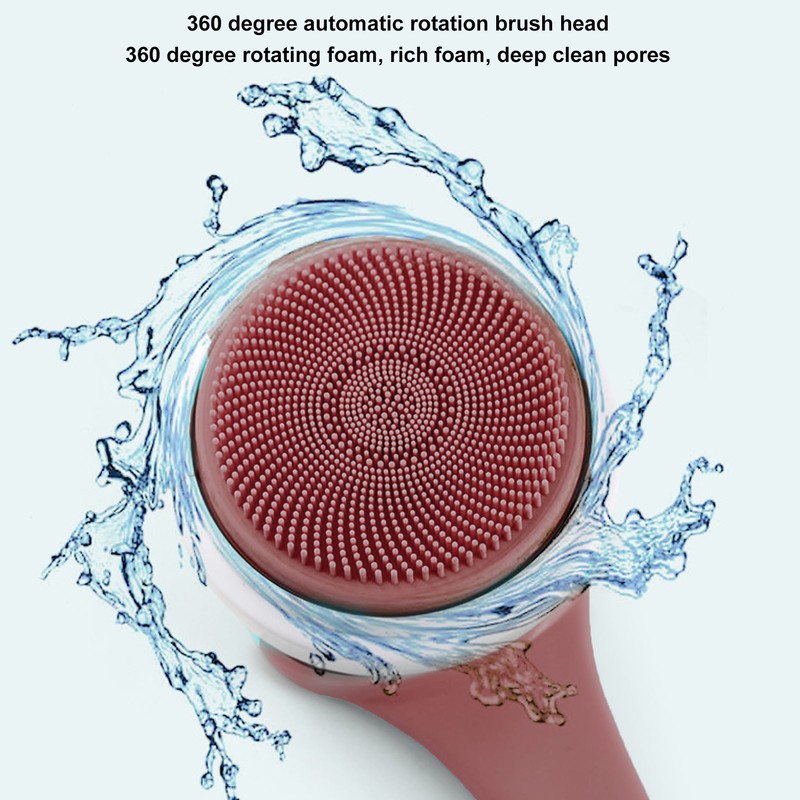 Electric Bath Brush Rechargeable Waterproof Detachable Cordless Body Scrubber Back