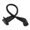 Conntek 11110-024EX 7-Way Travel Trailer Extension Cord with Elbow Plug