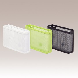 リヒトラブ マグネットポケット メモ ハガキ 黒 A7391-24