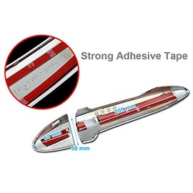 EPARTS Mirror Chrome Plated ABS Door Handle Trim Cover Cap Fit For 2006-2013 Lexus IS250 IS350 IS-F w/Smart Keyhole