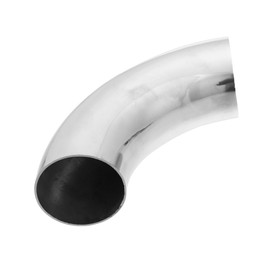 A ABSOPRO OD 2.45Inch 90 Degree Exhaust Elbow Pipe SS304 Stainless Steel Item Replacement