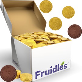 Original Vault Crypto Chocolate Coins, Made with Premium Belgian Chocolate, Gluten-Free, Non-GMO, Kosher Certified Dairy (5 Pounds (Bulk))