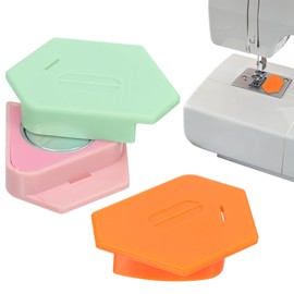 Magnetic Seam Guide for Sewing Machine: 3Pcs Universal Magnetic Sewing Guide, Multifunctional Polygonal Hemmer Guide with Scale Cozy Home Decor Sewing Accessories and Supplies