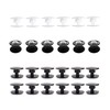 T TAKONE Crocs Buttons - 24 Pairs Replacement Crocs Rivets