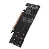 Quad M.2 NVMe to PCIe 4.0 X16 Adapter 4 Port
