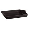 Emile Henry, Charcoal Focaccia Bread Pan/Detroit Style Pizza Dish, 15.9