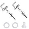 2 Pcs Toilet Seat Fittings – Universal Toilet Seat Fixings