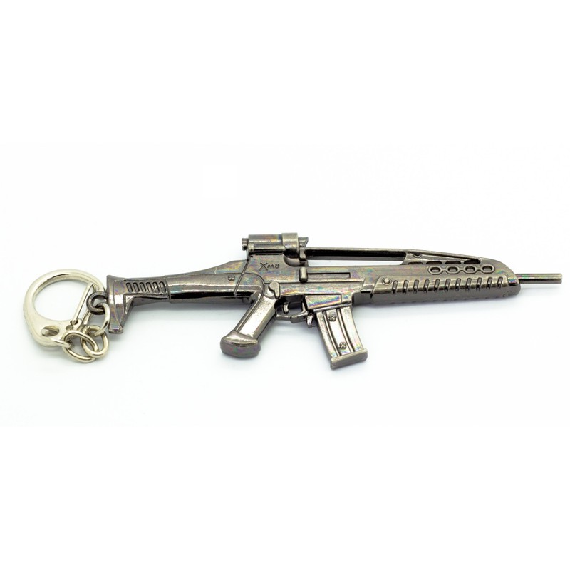 MiNGFi XM8 Rifle Gun Metal Model Keyring Keychain Pendant