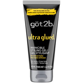 Got2b Gel de peinado invencible ultra pegado, 6 onzas