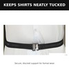Adjustable Shirt Stay Belt for Men & Women, Non-Slip Elastic