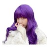 generic T Peluca Morada Larga Ondulada Para Mujer