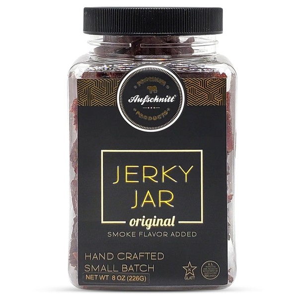 Aufschnitt Meats Beef Jerky Jar - Grass Fed Beef -