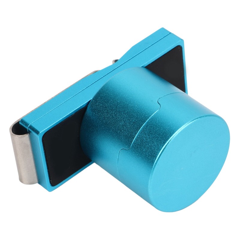 Magnetic Billiard Chalk Holder Aluminium Alloy Round Snooker Cue Chalk