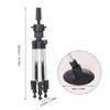 Wig Stand Tripod with Suction Cups Mini Adjustable Mannequin Head