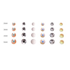18900 Pieces Rhinestones for Nails, BetterJonny Rhinestones for Crafts, Nail Art Rhinestones, Flatback Gemstones, Round with Tweezers and Dotting Pen for DIY Craft Nails, 4 Sizes (A)