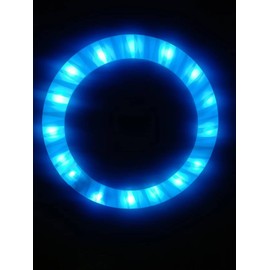 PEHHAH Led Juggling Rings Rechargeable Light Up Juggling Rings Multiple Colors with Charger Set of 3