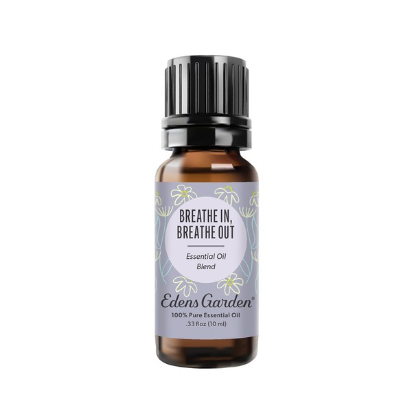 Edens Garden Breathe in, Breathe Out "OK for Kids" Essential Oil Blend, 100% Pure Therapeutic Grade (Undiluted Natural/Homeopathic Aromatherapy Scented Essential Oil Blends) 10 ml