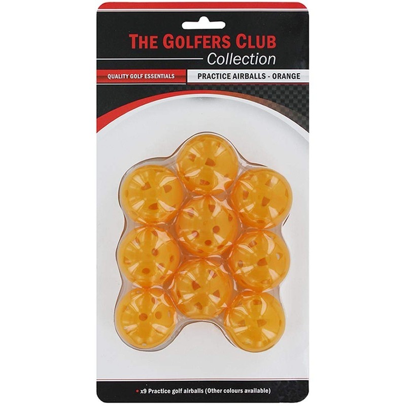 Golfers Club Collection The Dual Colour Practice Balls - Red/Black