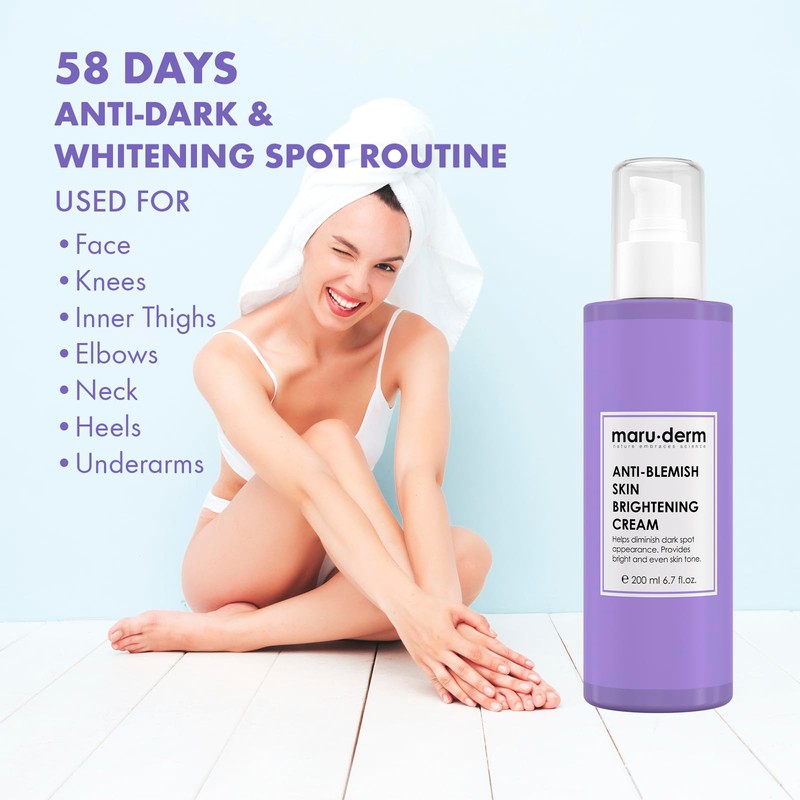 Maru.Derm Dark Spot Corrector - Anti-Blemish Whitening Hautpflegecreme 201 ml