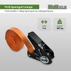 TRUTZHOLM Professional Ratchet Tie Down Strap Lashing Strap Ratchet Orange