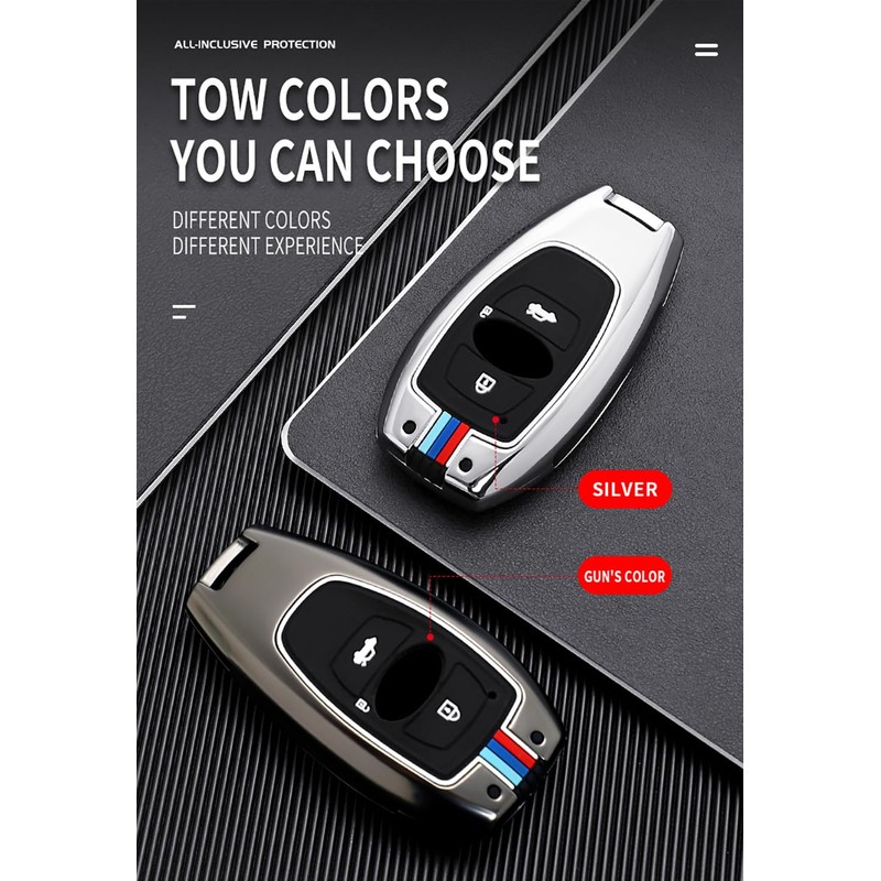 TECART Key Fob Cover Fit for Subaru Forester Outback Key