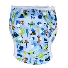 Baby Swim Diapers Reusable Washable Breathable Infant Swimming Diapers Waterproof Swim Wear for 0 to 2 Years Toddler Newborn B21