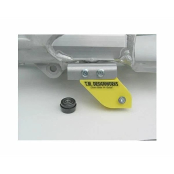 TM Designworks Rear Chain Guide W. Mount Bracket Yellow YFZ