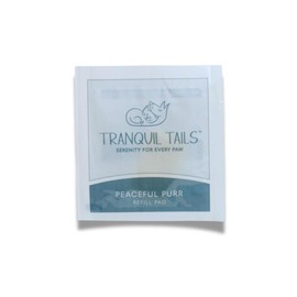 Tranquil Tails Aromatic Pheromone Refill Pads for Cats, Peaceful Purr Scent, Pack of 28 Pads, Made in The USA