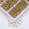 Small Self-Drillin, 2400 Small Wood Screws, Phillips Screws, Flat Head