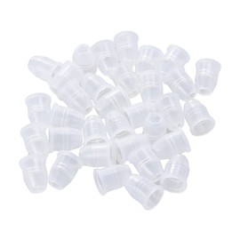 Ipetboom 32pcs Mini Empty Lip Gloss Tubes Portable Containers for Travel-friendly Sample Bottles Lightweight Design for Easy Application