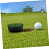 Abaodam Golf Green Hole Cup Cover Durable Plastic Protector for