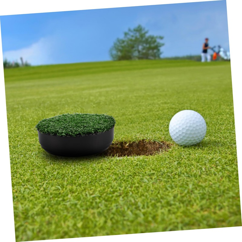 Abaodam Golf Green Hole Cup Cover Durable Plastic Protector for
