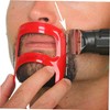 NOLITOY 2pcs Beard Modeling Ruler Shaving Template Men Beard Shaping