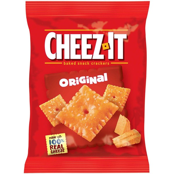 Cheez-it Crackers, 1.5 oz Pack, 45 Packs/Box, Sold as 1 Carton