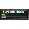 BuildingSigns.com NYC hpd Superintendent Notice sign(Black, Post janitor name/address-R