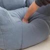 Zyerch Bean Bag Chair, Comfy Bean Bag Chair with Back