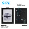 EGOFINE 7x5 Picture Frames Set of 3, Made of Solid
