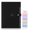SKYDUE A4 Document Folder, Expanding Folder, 5 Compartments, Folder System,