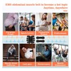 Abdominal Muscle Trainer 10 Modes PU Leather USB Rechargeable Micro