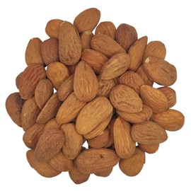 Whole Roasted Salted Greek Large Almonds 220g - 1.95KG Premium Quality (220 Grams)