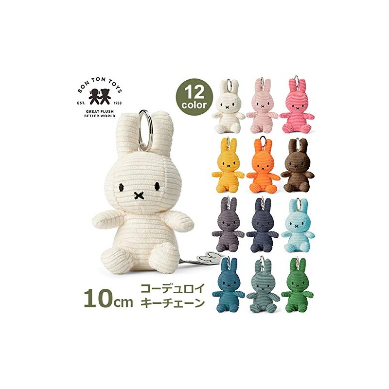 Marks International BON TON Toys Corduroimuffy Key Chain, 3.9 inches