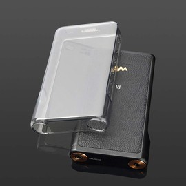 Flexible Soft Slim Tpu Protective Case Cover Fit for Sony Walkman NW-WM1A WM1A NW-WM1Z WM1Z (Clear Black Case)