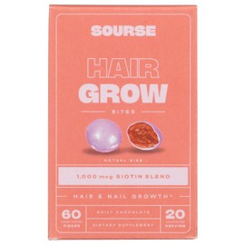 Sourse Hair Grow Bites, 60 CT