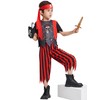 IKALI Boys Pirate Costume, Kids Pirate Role Playing Outfit, World