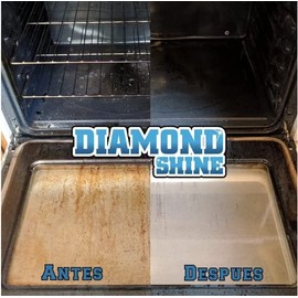 DIAMOND SHINE DE 1 KILOGRAMO con 1 FIBRA – Pulimento que elimina marcas de agua, residuos de grasa y óxido. Pasta quita sarro. Puede usarse en baños, vidrios y cocinas (DIAMOND SHINE + 1 FIBRA)