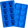 Hanukkah Silicone Ice Cube Mold Tray, Dreidel and Menorah Molds,